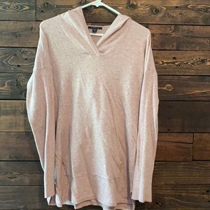 Light weight hoodie in pink